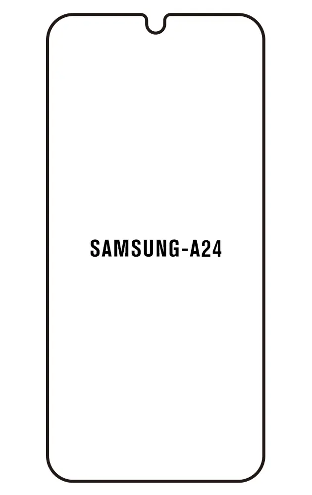 Samsung Galaxy A24 4G Přední Hydrogel ochranná fólie