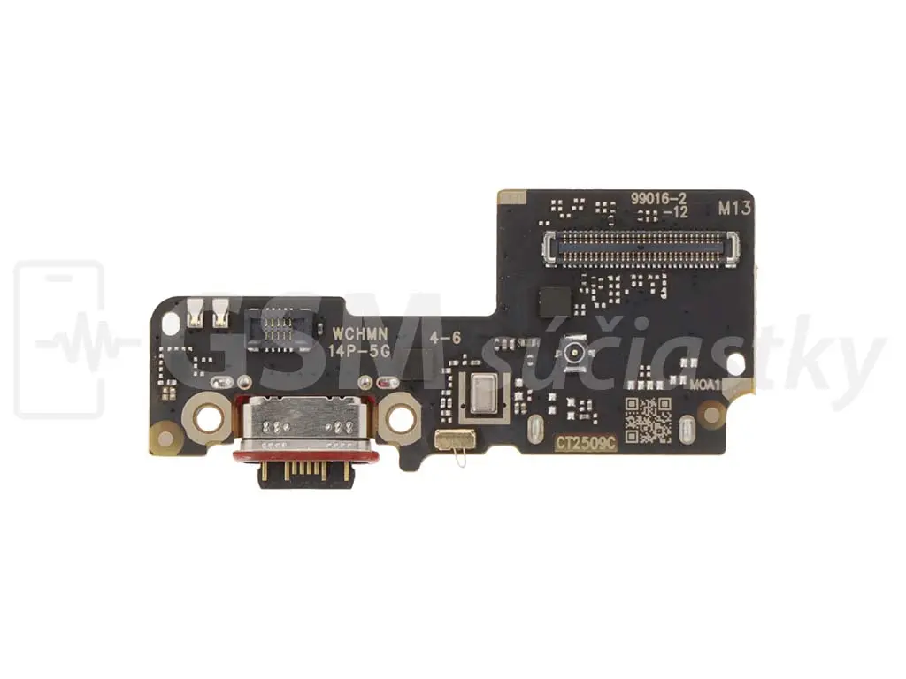 PCB deska nabíjení Xiaomi Poco X7 nabíjecí konektor a mikrofon