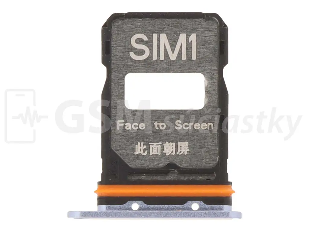 Držák SIM karty Xiaomi Poco F7 Pro modrý