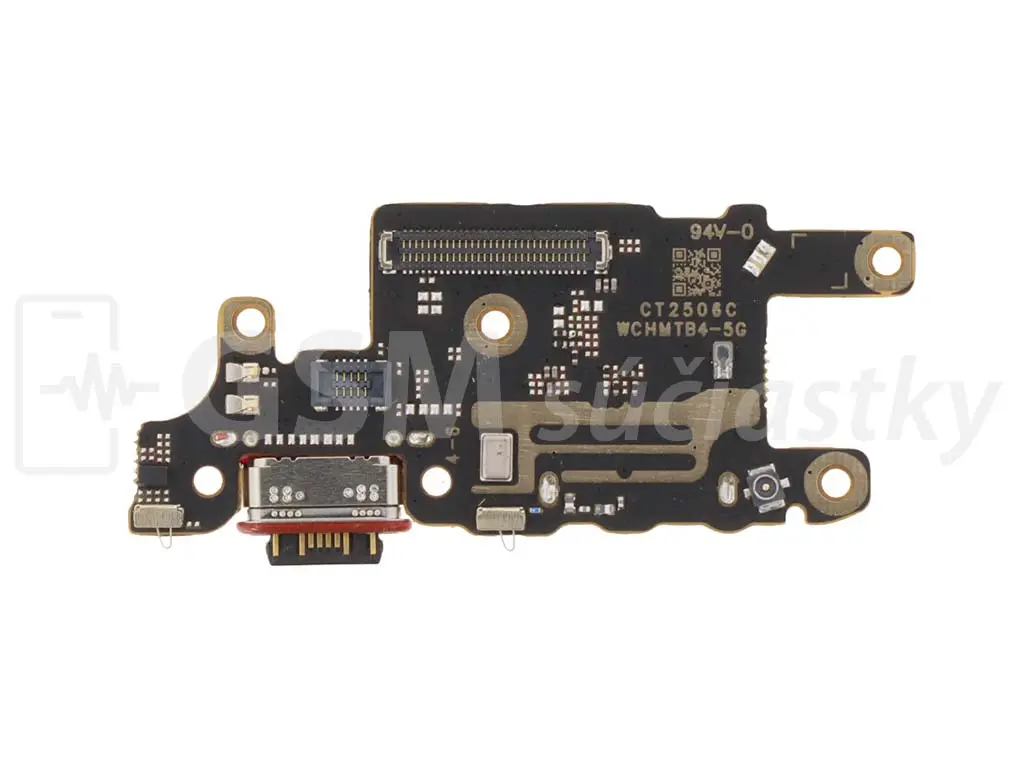 PCB deska nabíjení Poco X7 Pro nabíjecí konektor a mikrofon