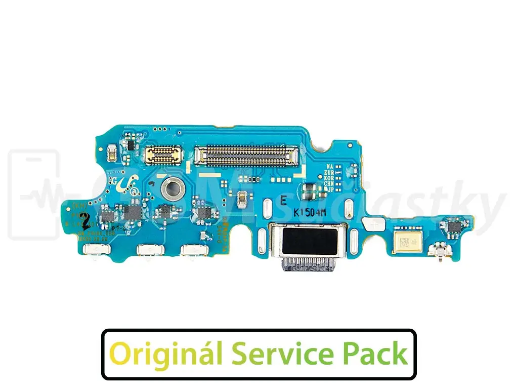 Originální PCB deska Samsung F916B Galaxy Z Fold 2 5G nabíjecí konektor, mikrofon