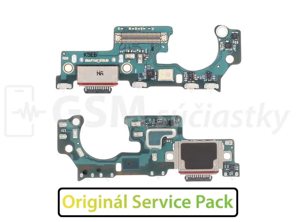 Originální PCB deska Samsung Galaxy Z Flip 7, F766B nabíjecí konektor, mikrofon