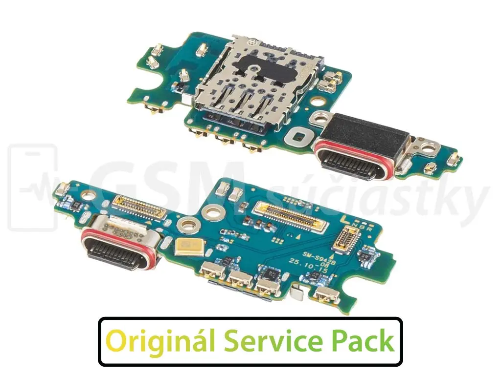 Originální PCB deska Samsung Galaxy S26, S942B nabíjecí konektor, mikrofon