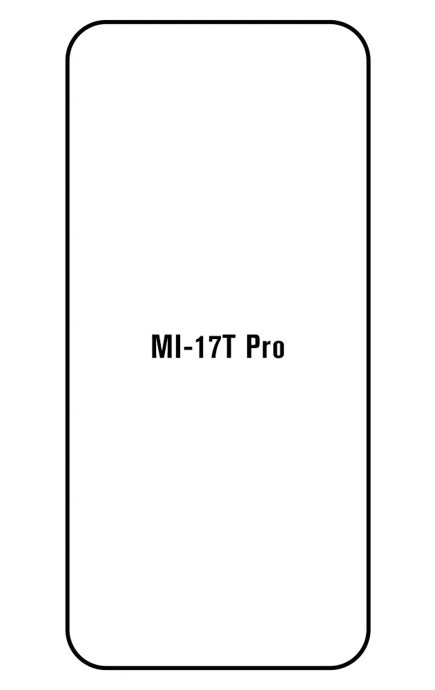 Xiaomi 17T Pro Přední Hydrogel ochranná fólie (Střih Přední 1)