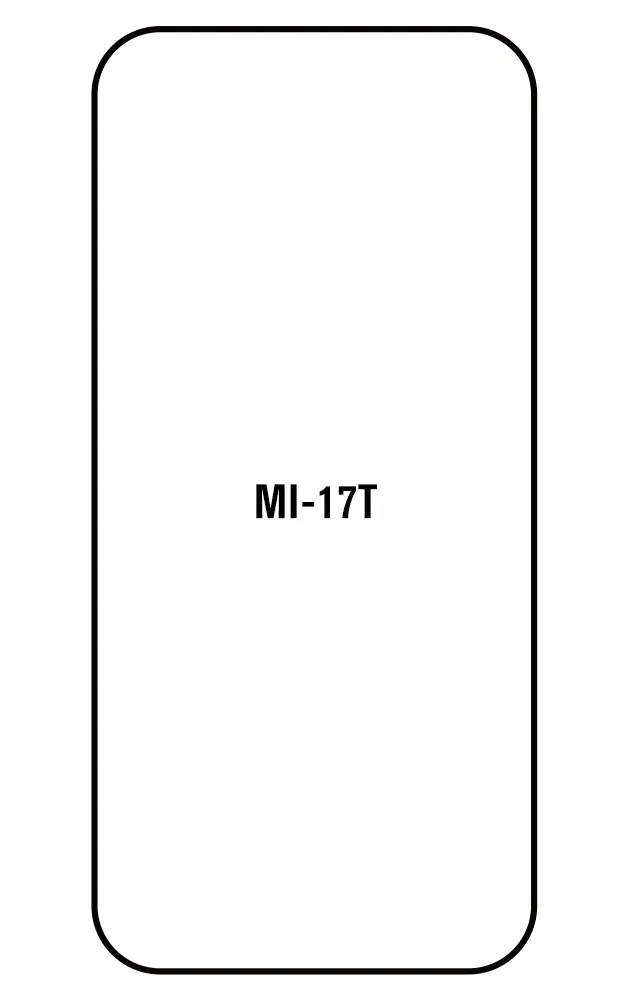 Xiaomi 17T Přední Hydrogel ochranná fólie (Střih Přední 1)