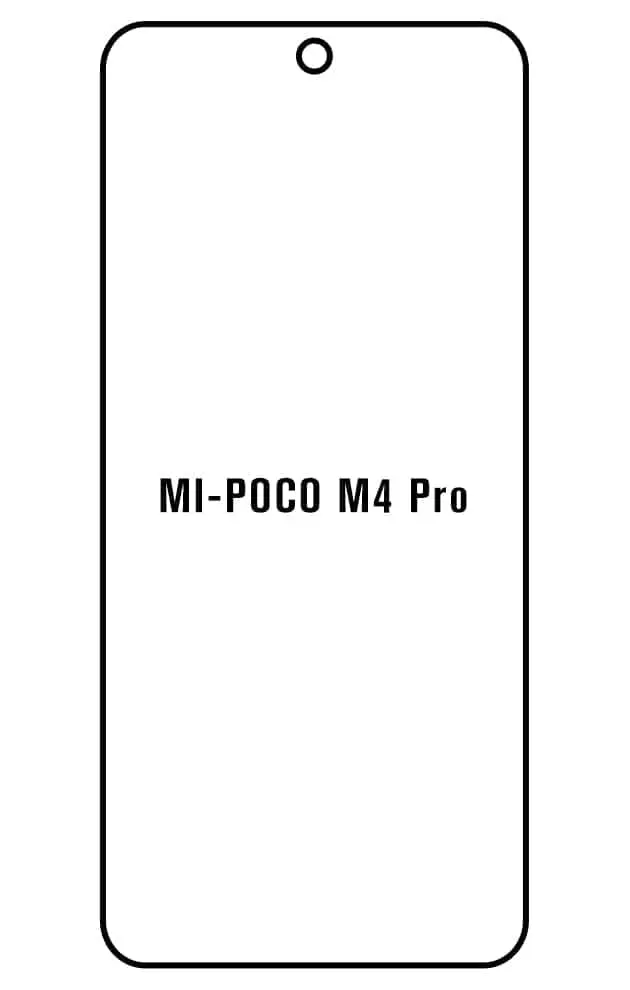 Xiaomi POCO M4 Pro 5G Přední Hydrogel ochranná fólie (Střih Přední 1)
