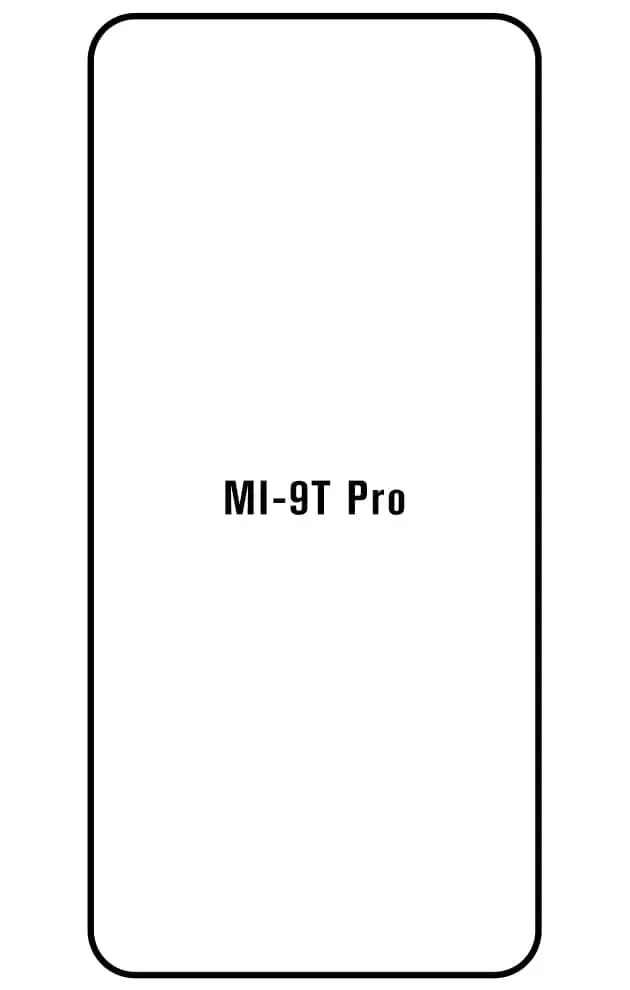 Xiaomi 9T Pro Přední Hydrogel ochranná fólie (Střih Přední 1)