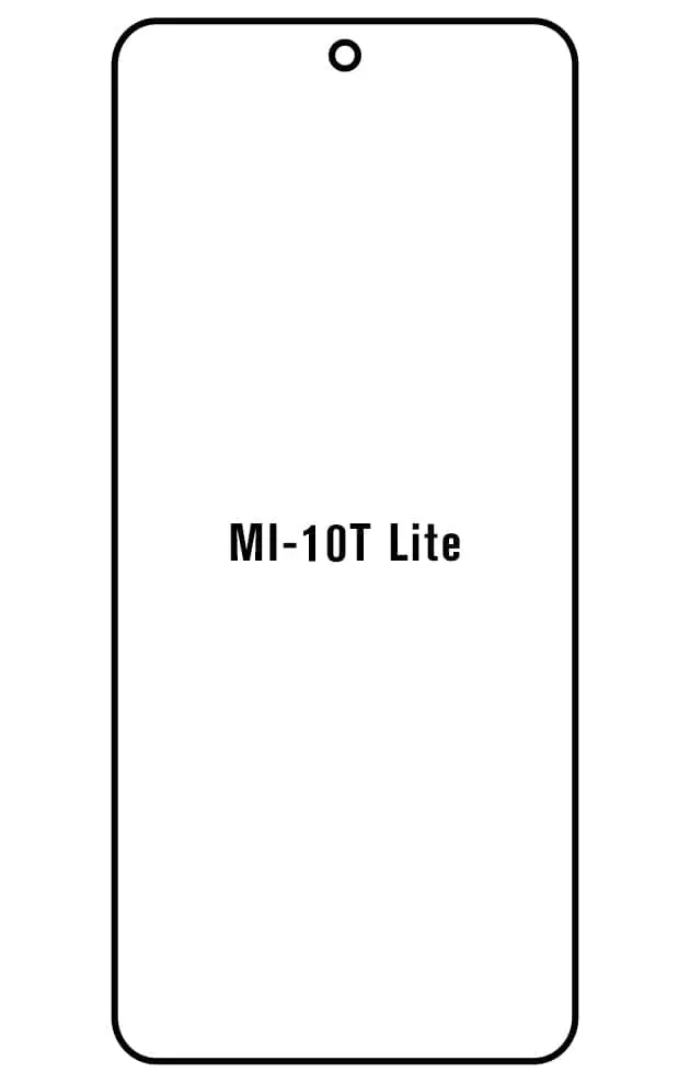 Xiaomi 10T Lite Přední Hydrogel ochranná fólie (Střih Přední 1)