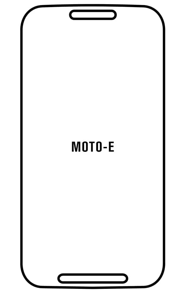 Motorola E Přední Hydrogel ochranná fólie (Střih Přední 1)