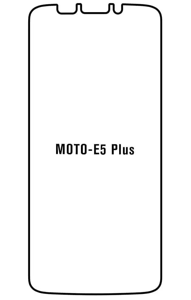 Motorola E5 PLUS Přední Hydrogel ochranná fólie (Střih Přední 1)