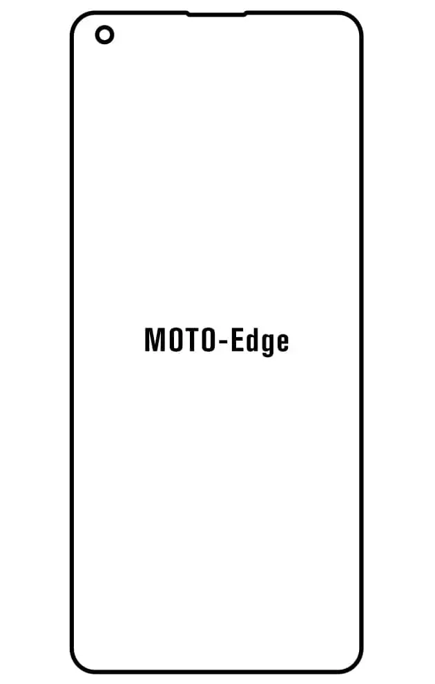 Motorola Edge Přední Hydrogel ochranná fólie (Střih Přední 1)