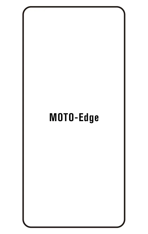 Motorola Edge (2023) Přední Hydrogel ochranná fólie (Střih Přední 1)