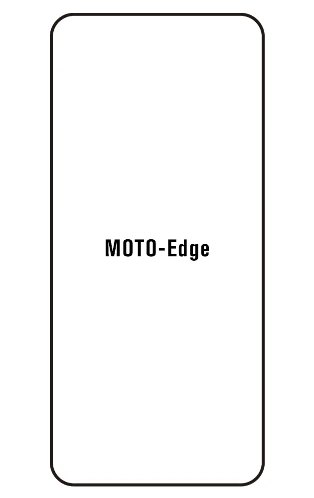 Motorola Edge 2024 Přední Hydrogel ochranná fólie (Střih Přední 1)
