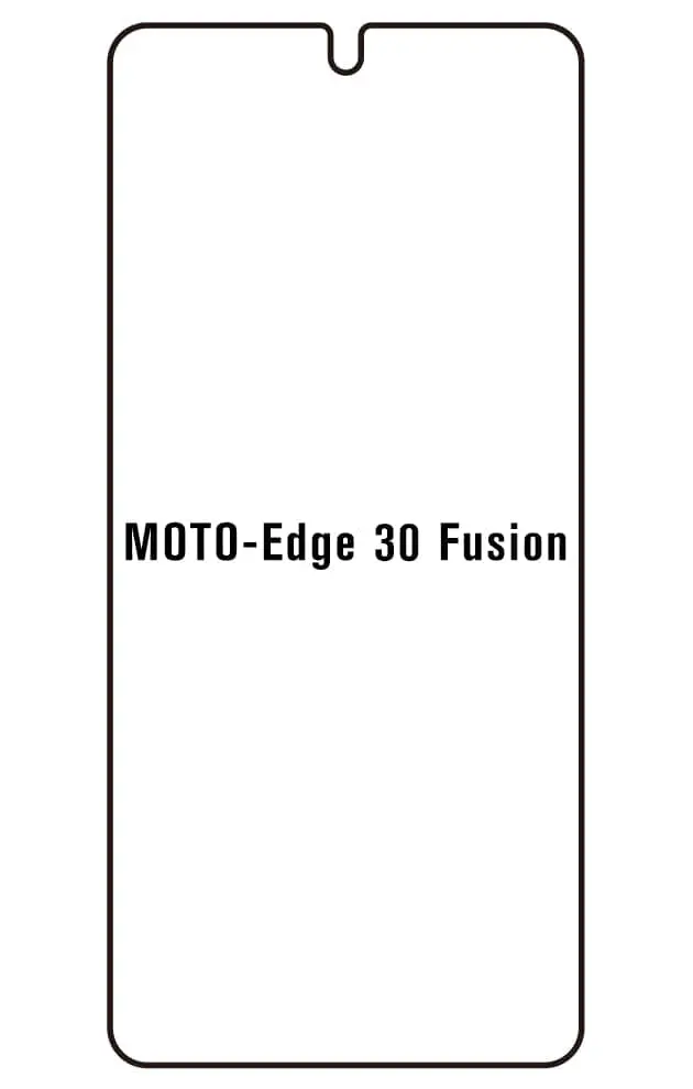 Motorola Edge 30 Fusion Přední Hydrogel ochranná fólie (Střih Přední 1)
