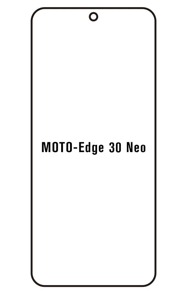 Motorola Edge 30 Neo Přední Hydrogel ochranná fólie (Střih Přední 1)