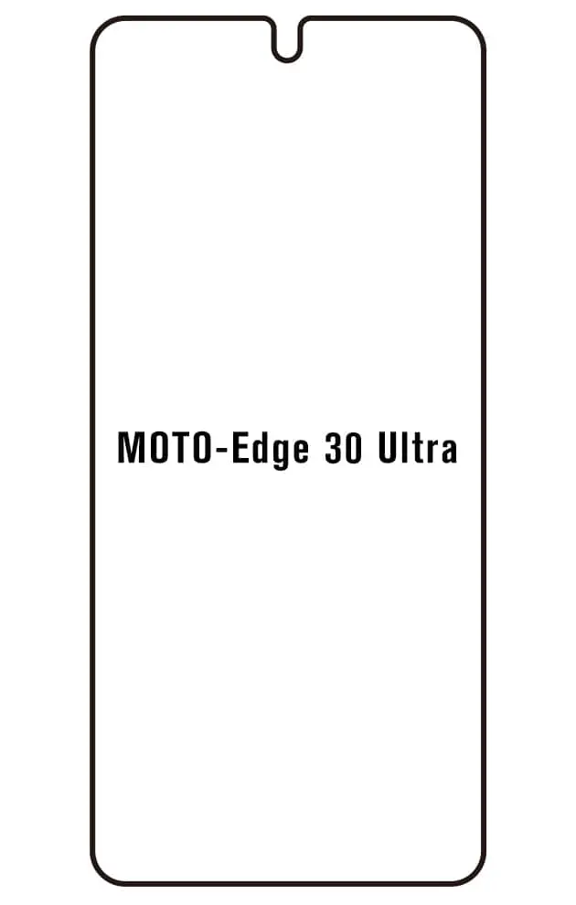 Motorola Edge 30 Ultra Přední Hydrogel ochranná fólie (Střih Přední 1)
