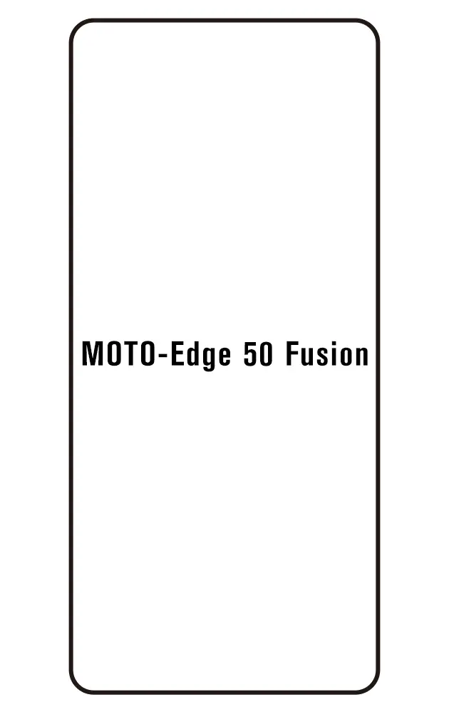 Motorola Edge 50 Fusion Přední Hydrogel ochranná fólie (Střih Přední 1)