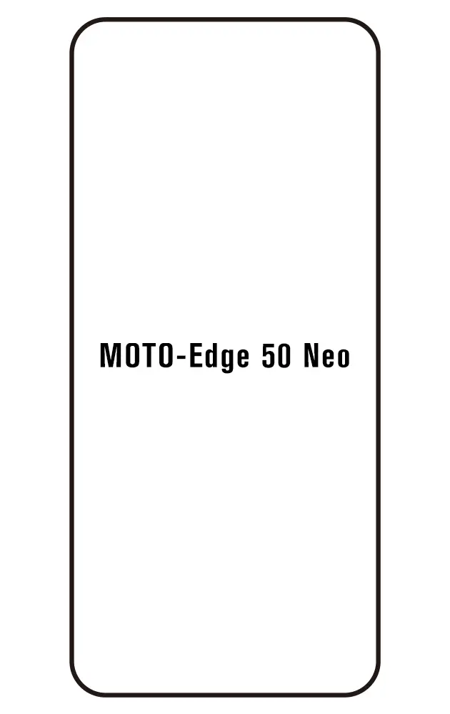 Motorola Edge 50 Neo Přední Hydrogel ochranná fólie (Střih Přední 1)