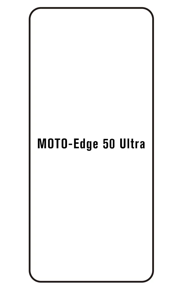 Motorola Edge 50 Ultra Přední Hydrogel ochranná fólie (Střih Přední 1)
