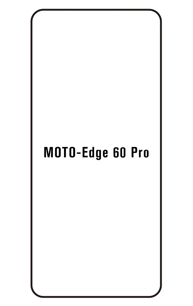 Motorola Edge 60 Pro Přední Hydrogel ochranná fólie (Střih Přední 1)
