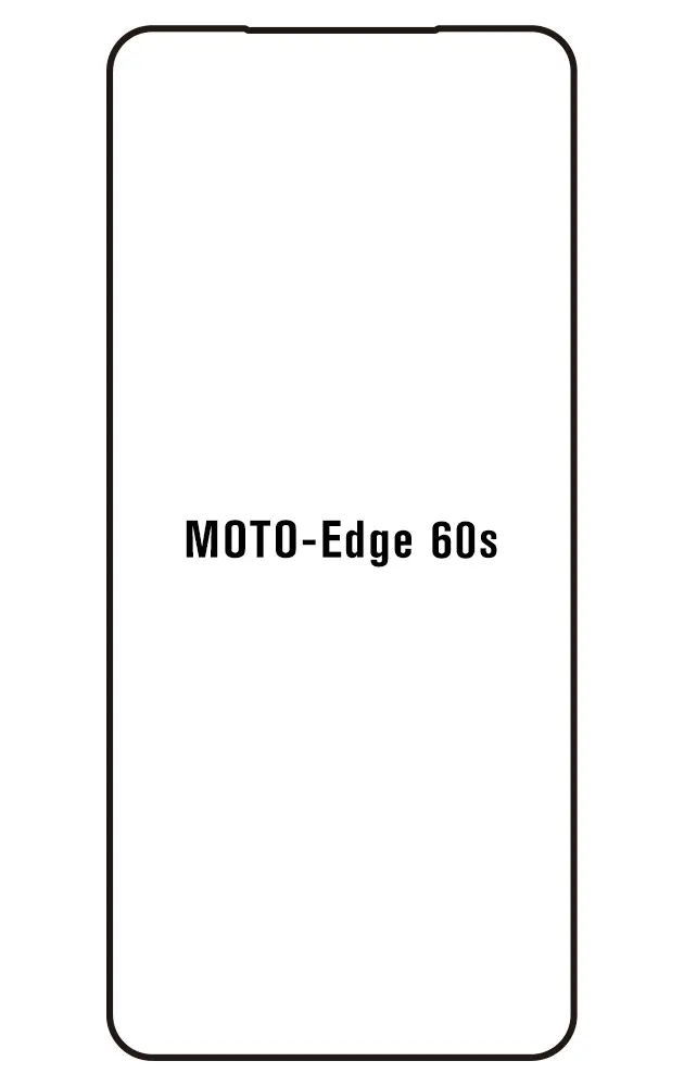 Motorola Edge 60s Přední Hydrogel ochranná fólie (Střih Přední 1)