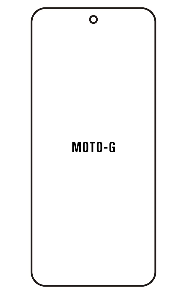 Motorola G (2023) Přední Hydrogel ochranná fólie (Střih Přední 1)