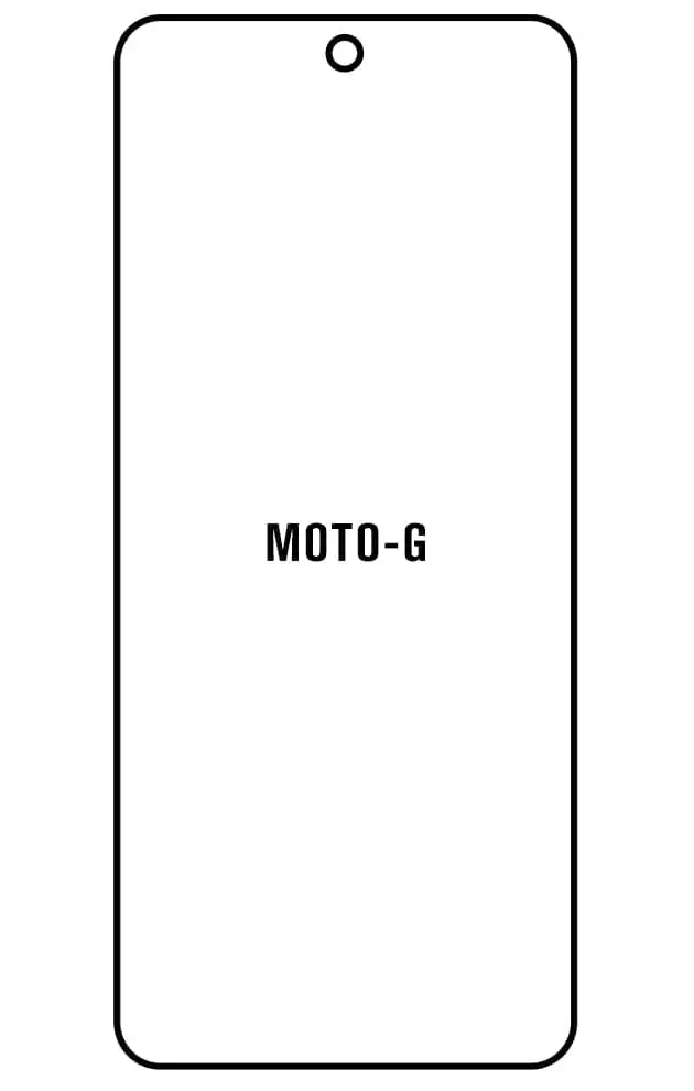 Motorola G 5G Přední Hydrogel ochranná fólie (Střih Přední 1)