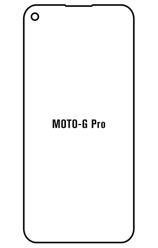 Motorola G Pro Přední Hydrogel ochranná fólie (Střih Přední 1)