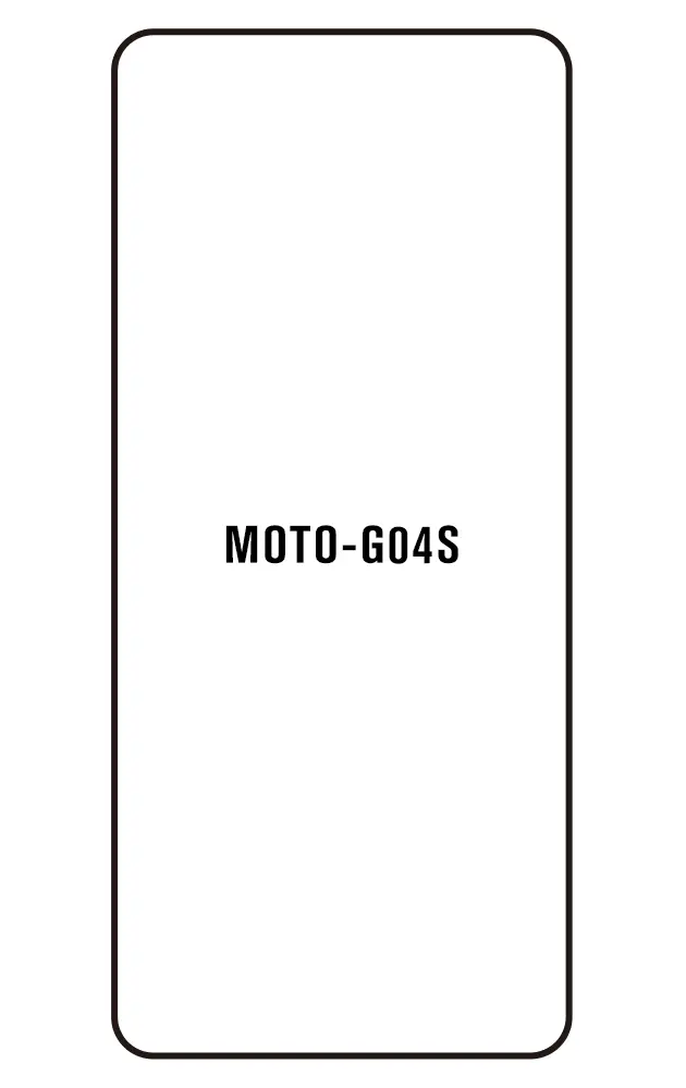 Motorola G04S Přední Hydrogel ochranná fólie (Střih Přední 1)