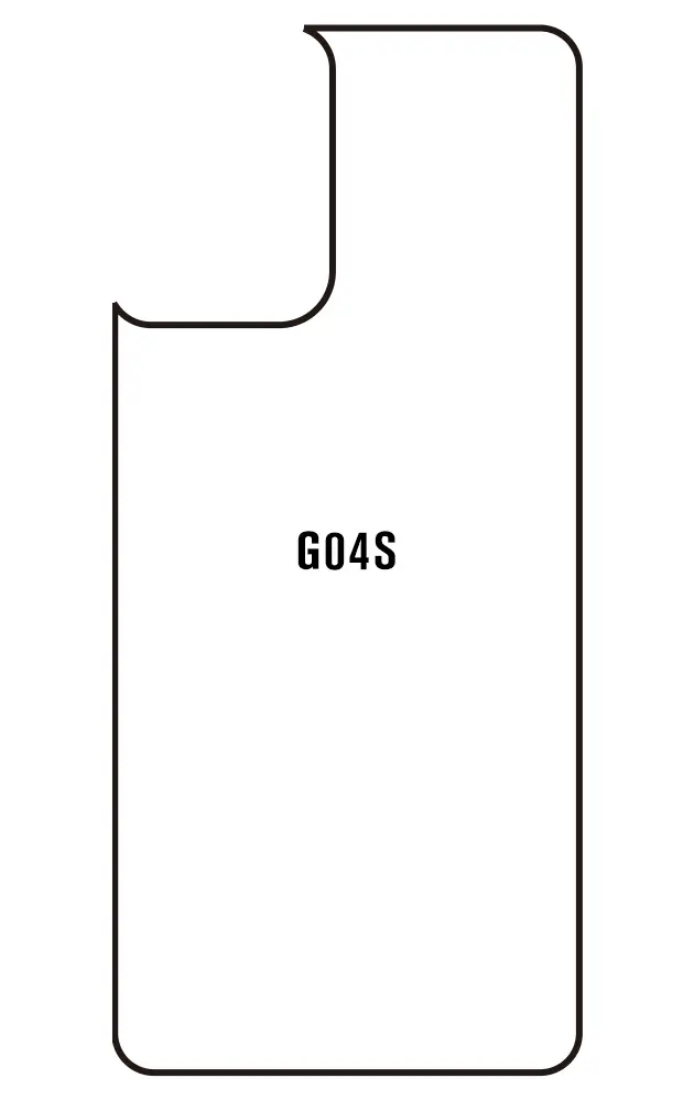 Motorola G04S Zadní Hydrogel ochranná fólie (Střih Zadní část 1)