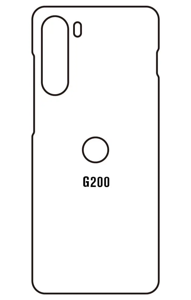 Motorola G200 5G Zadní Hydrogel ochranná fólie (Střih Zadní část 1)