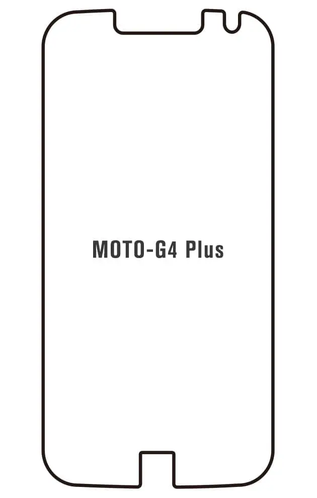 Motorola G4 Plus Přední Hydrogel ochranná fólie (Střih Přední 1)