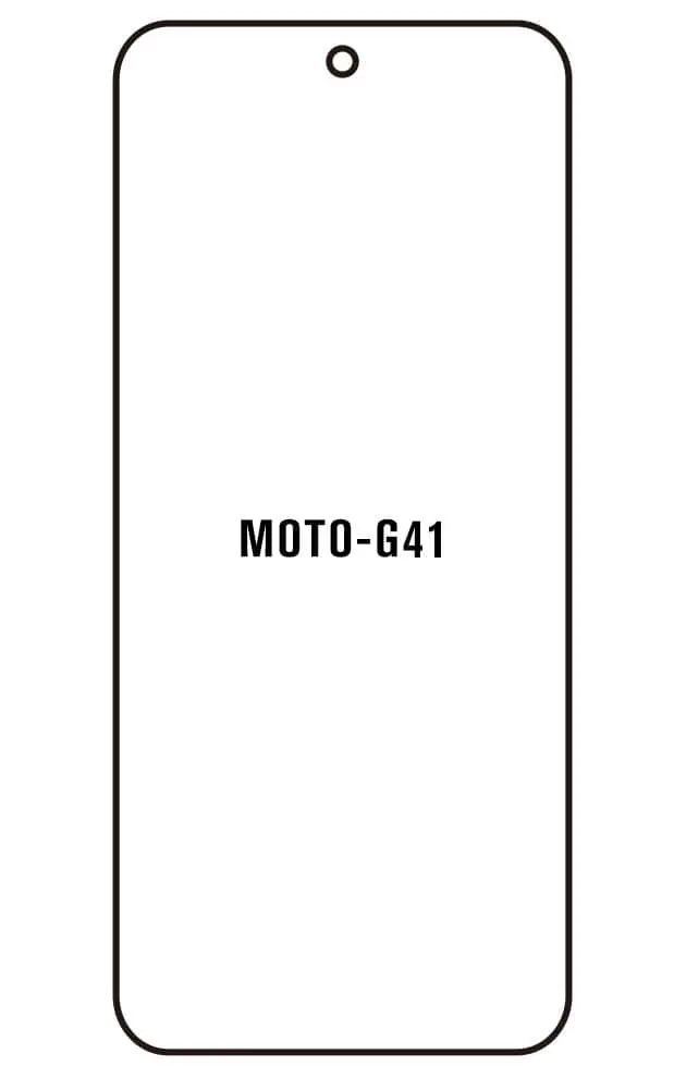 Motorola G41 Přední Hydrogel ochranná fólie (Střih Přední 1)