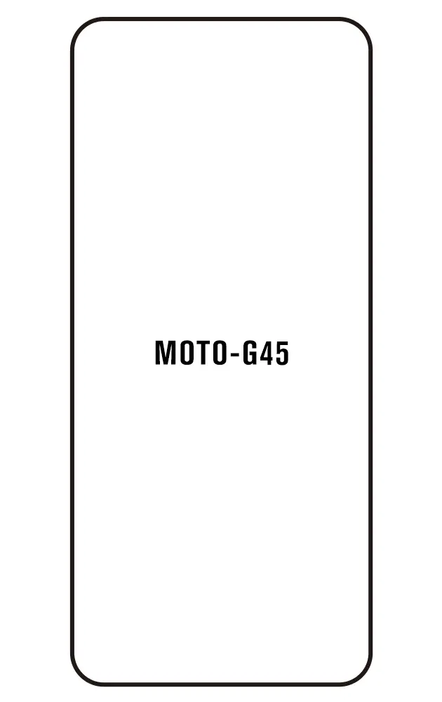 Motorola G45 Přední Hydrogel ochranná fólie (Střih Přední 1)
