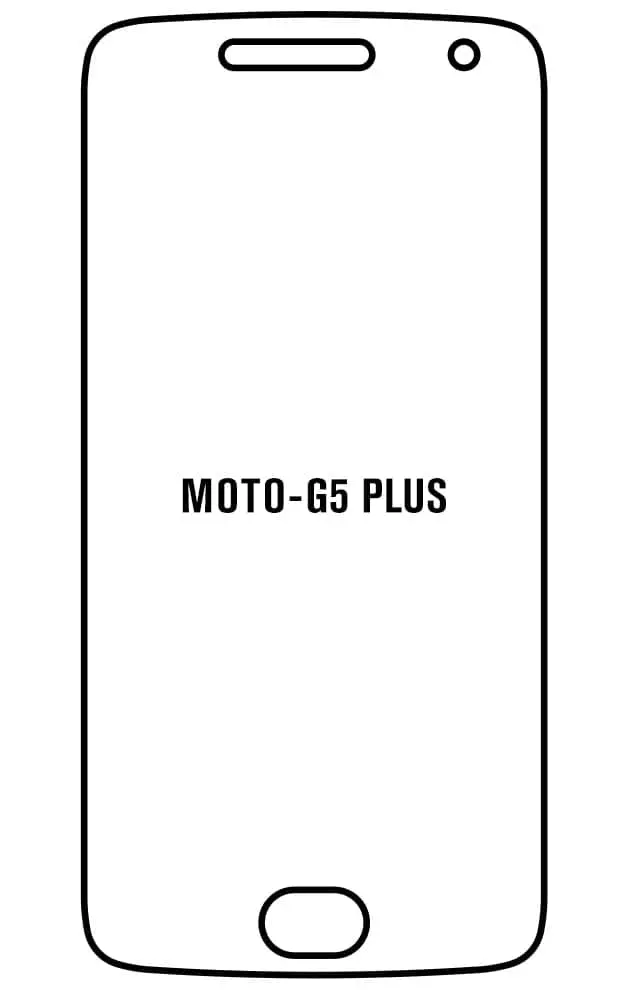 Motorola G5 PLUS Přední Hydrogel ochranná fólie (Střih Přední 1)
