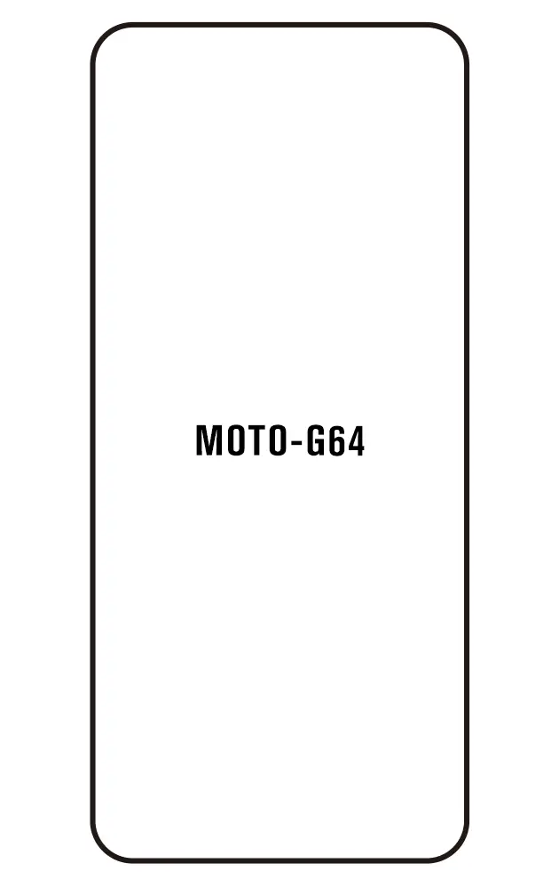 Motorola G64 5G Přední Hydrogel ochranná fólie (Střih Přední 1)