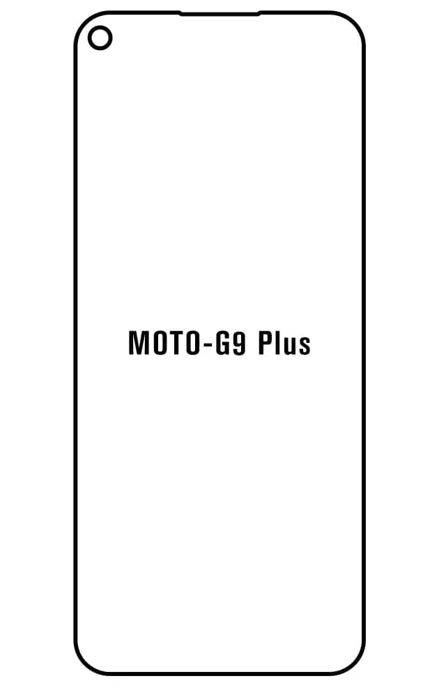 Motorola G9 Plus Přední Hydrogel ochranná fólie (Střih Přední 1)