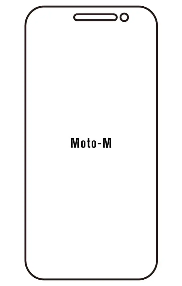 Motorola M Přední Hydrogel ochranná fólie (Střih Přední 1)