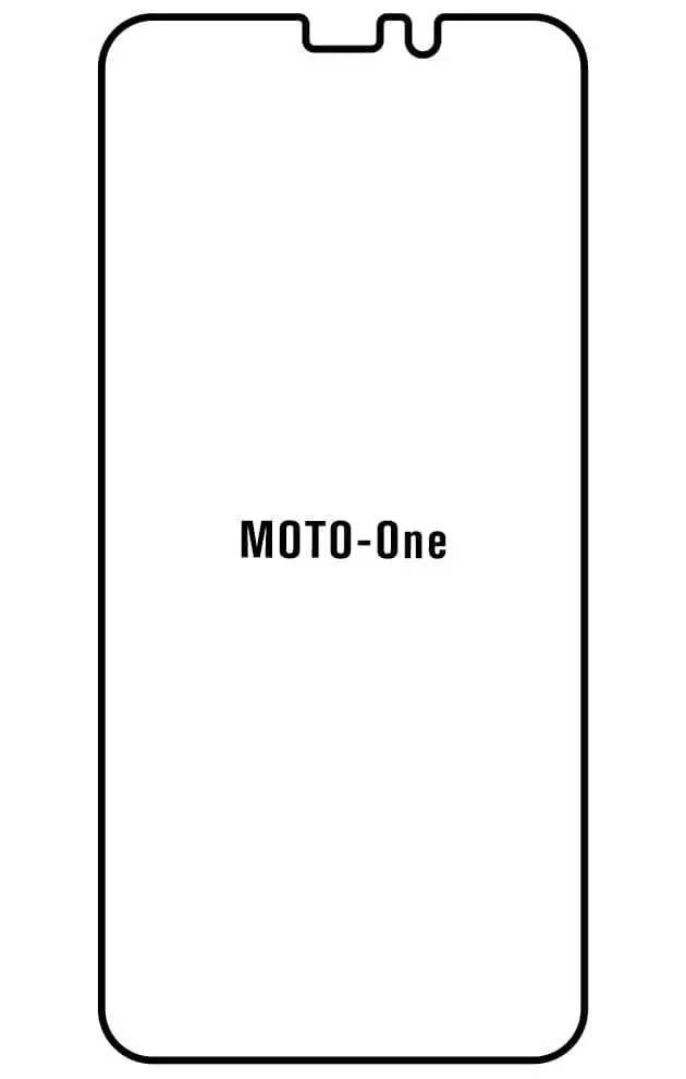 Motorola ONE Přední Hydrogel ochranná fólie (Střih Přední 1)