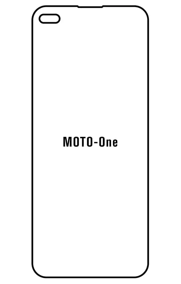 Motorola One 5G Přední Hydrogel ochranná fólie (Střih Přední 1)