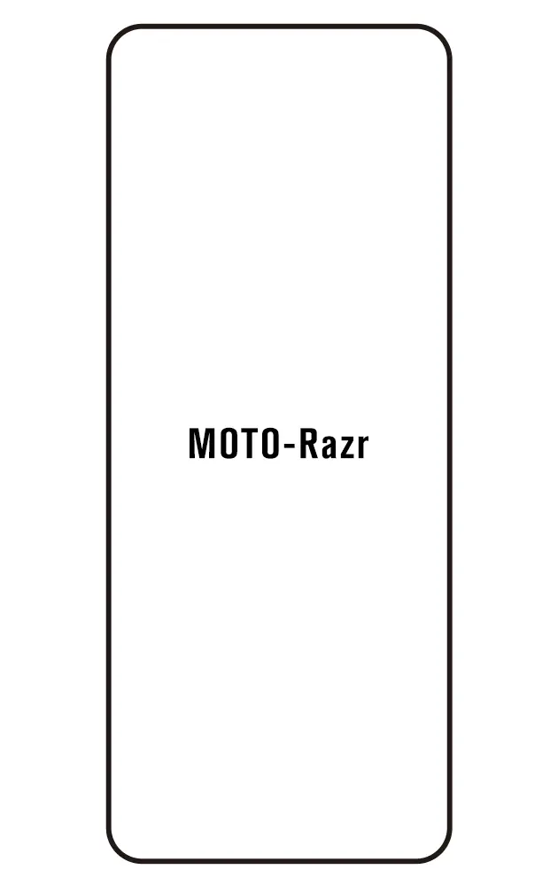 Motorola Razr 2025 Přední Hydrogel ochranná fólie (Střih Přední 1)