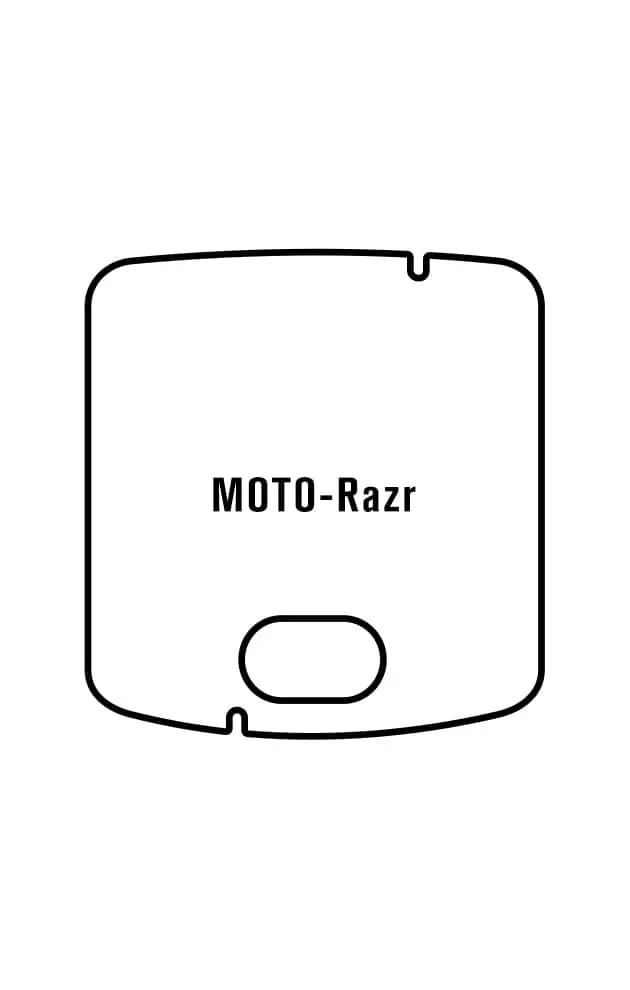 Motorola Razr 5G Přední Hydrogel ochranná fólie (Střih Přední 1)