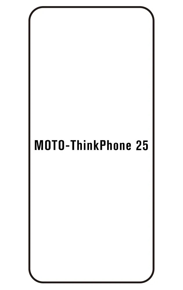 Motorola ThinkPhone 25 Přední Hydrogel ochranná fólie (Střih Přední 1)