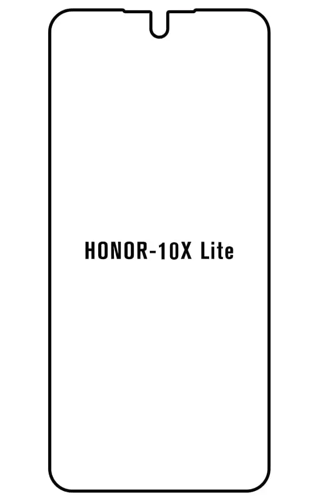 Honor 10X Lite Přední Hydrogel ochranná fólie (Střih Přední 1)