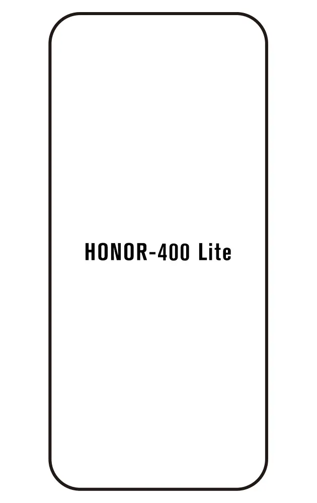 Honor 400 Lite Přední Hydrogel ochranná fólie (Střih Přední 1)