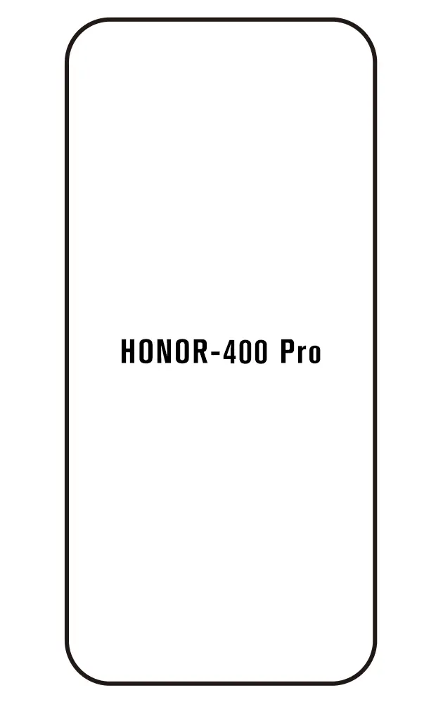 Honor 400 Pro Přední Hydrogel ochranná fólie (Střih Přední 1)