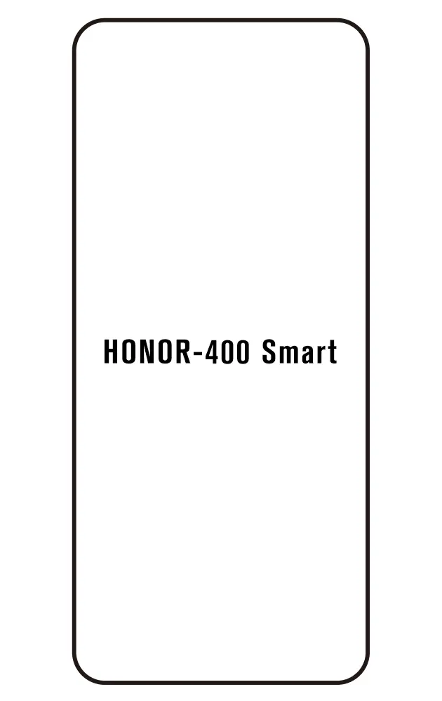 Honor 400 Smart Přední Hydrogel ochranná fólie (Střih Přední 1)