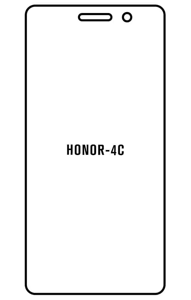 Honor 4C Přední Hydrogel ochranná fólie (Střih Přední 1)