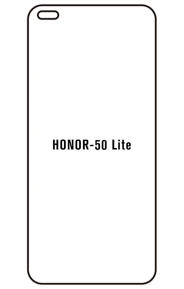 Honor 50 Lite Přední Hydrogel ochranná fólie (Střih Přední 1)