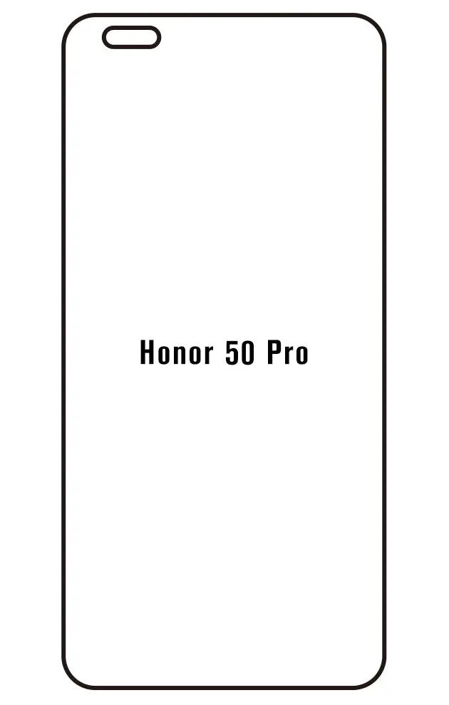 Honor 50 Pro Přední Hydrogel ochranná fólie (Střih Přední 1)